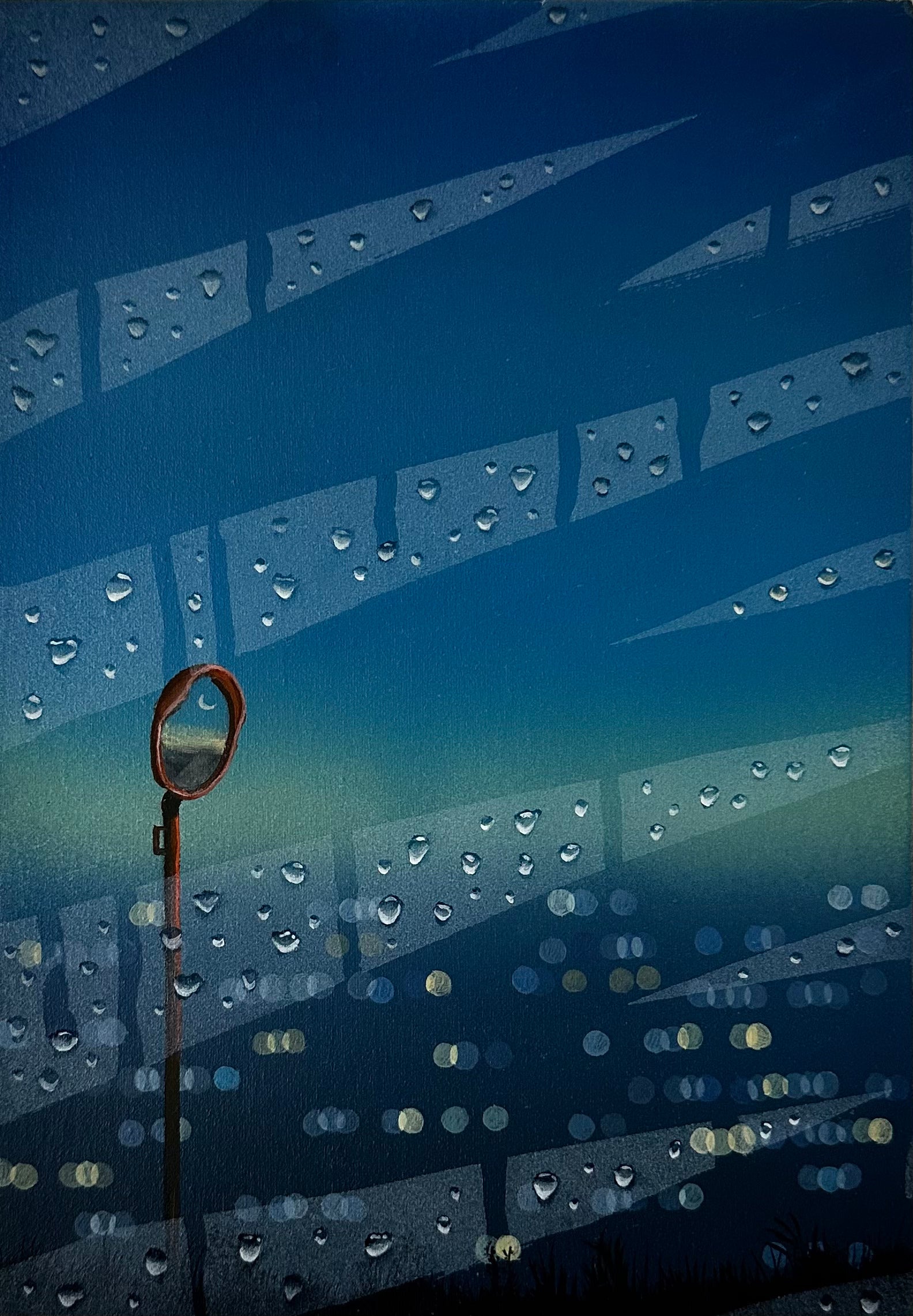 映る夜