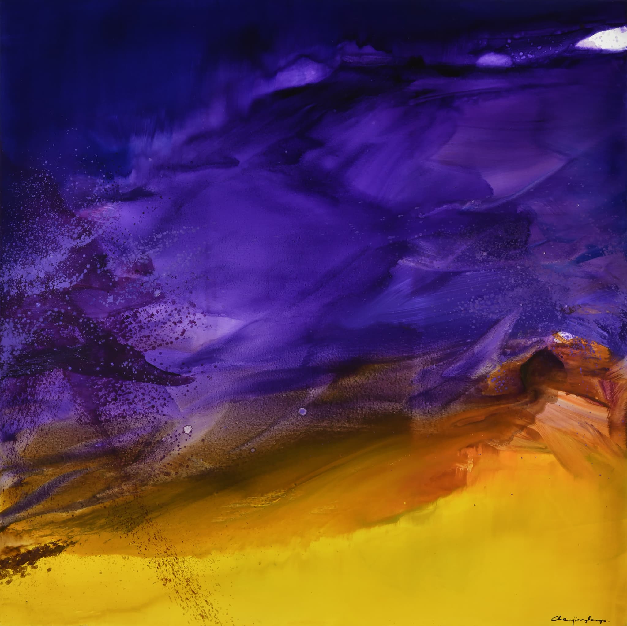 「釈条」150 ×150 cm（東京店にて展示予定）