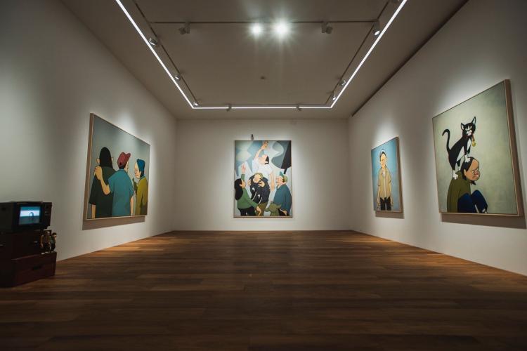 花井祐介、日本で 5 年ぶりの作品発表。 T&Y Projects  200 号の大型ペインティング作品から、初の陶芸作品も。