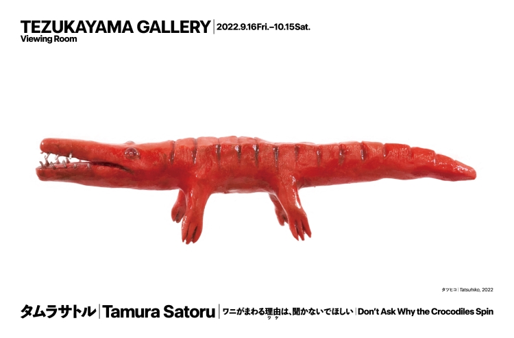 タムラサトル個展「ワニがまわる理由(ワケ)は聞かないでほしい」
