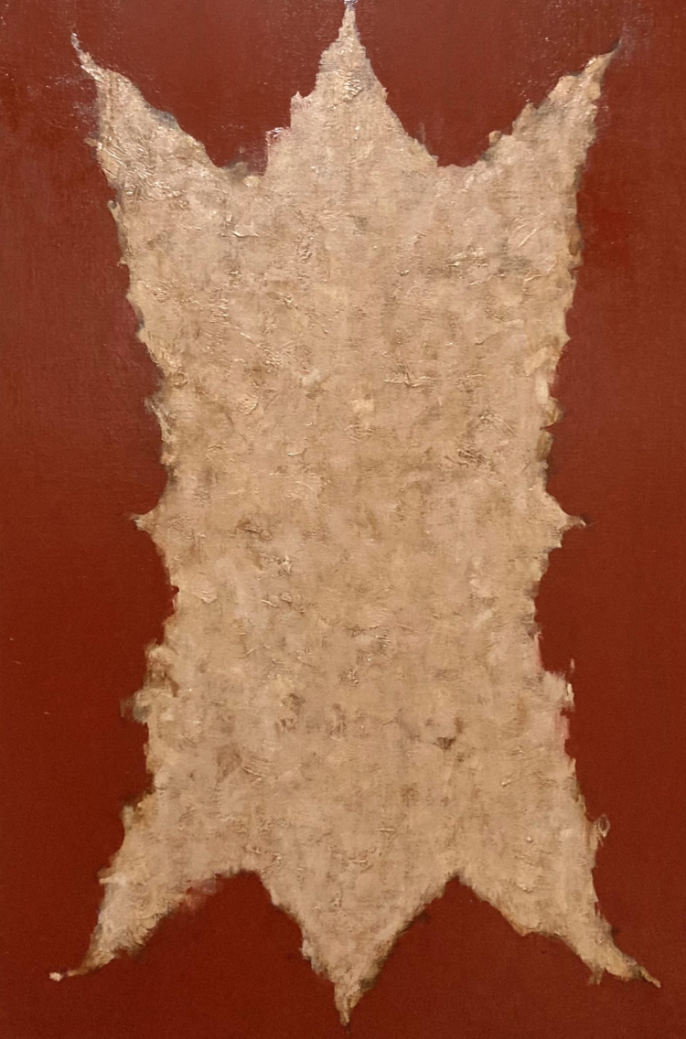 「擬出現」 oil on canvas / 2024 / 80.3 x 53 cm