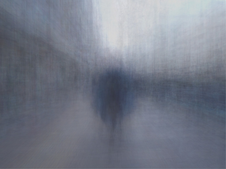 in my eyes/144/2023/コピー用紙、インク、アクリル、ネジ/©Atsushi Mogi