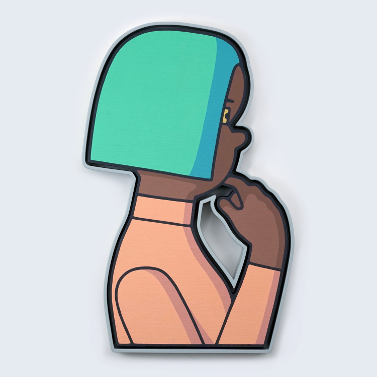 Shaped person 12
