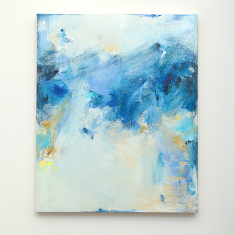 Midori Arai 新井 碧 「silhouette #紫峰」 2024 キャンバスに油彩 oil on canvas H 66.2 cm × W 54.0 cm