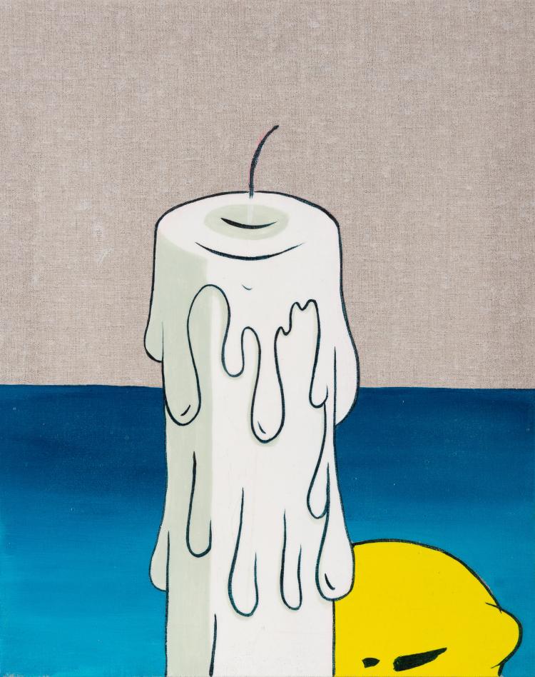 Candle and Lemon
