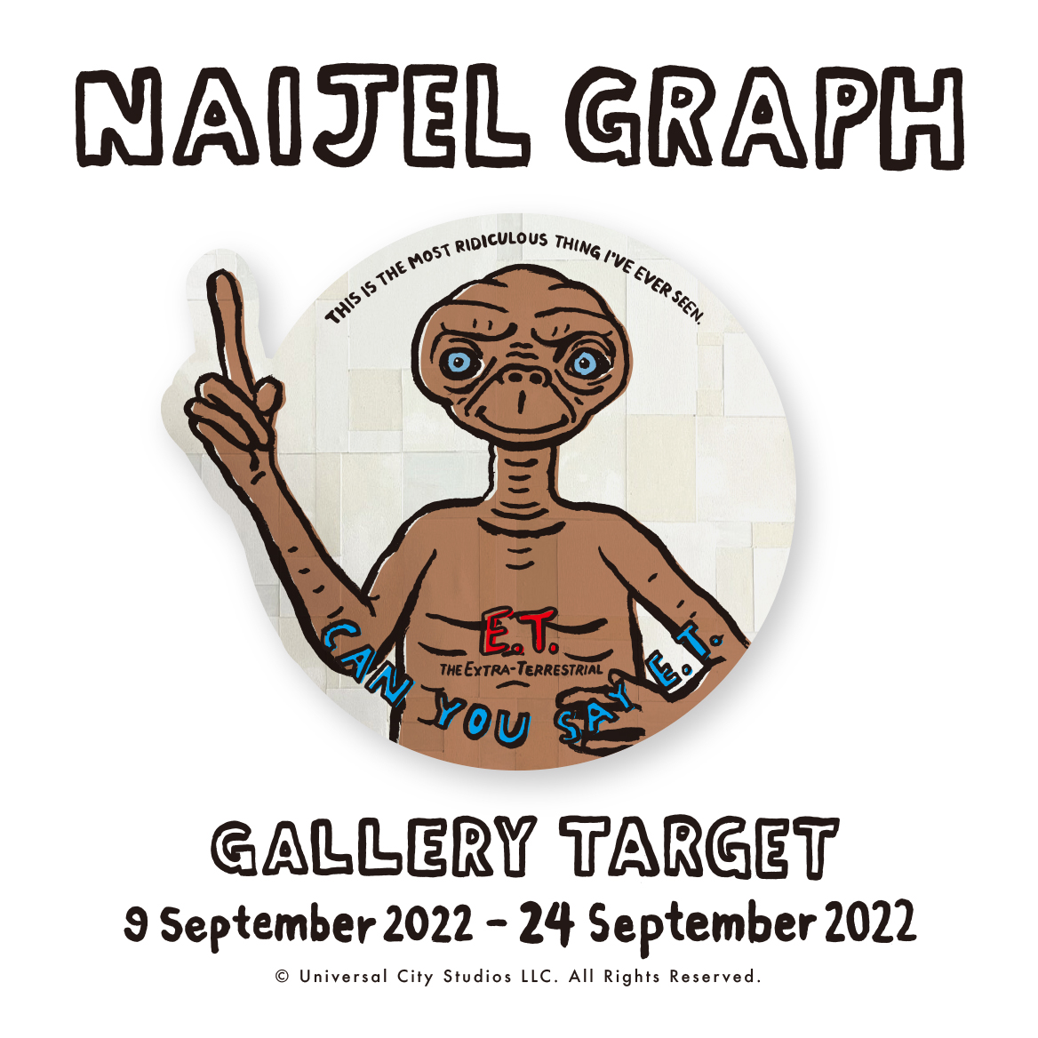 NAIJEL GRAPH 直筆アート　ナイジェルグラフ　パルプフィクション NAIJEL GRAPH — MARPH