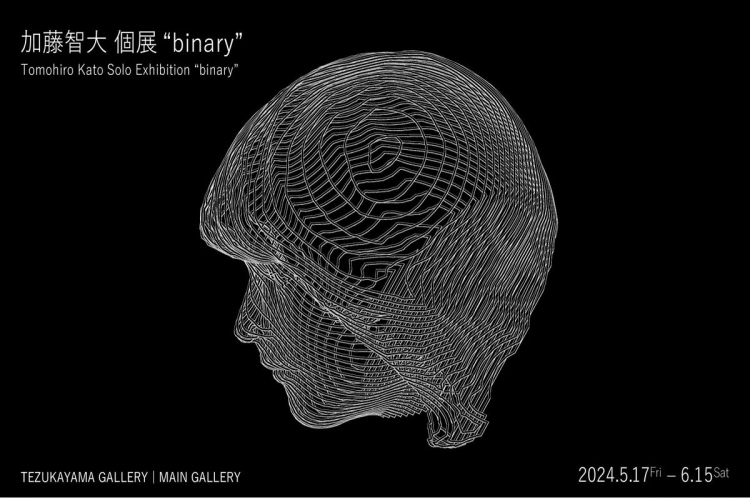 加藤智大 個展“binary”