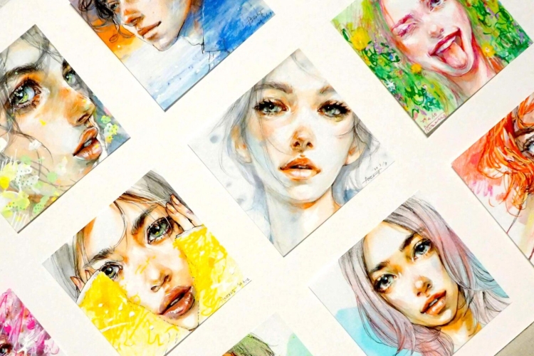 付箋girl®個展 「記憶の合唱」